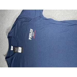 NWT Where I'm From Philly Mens XXL USA Brotherhood Love Men's T-Shirt Navy